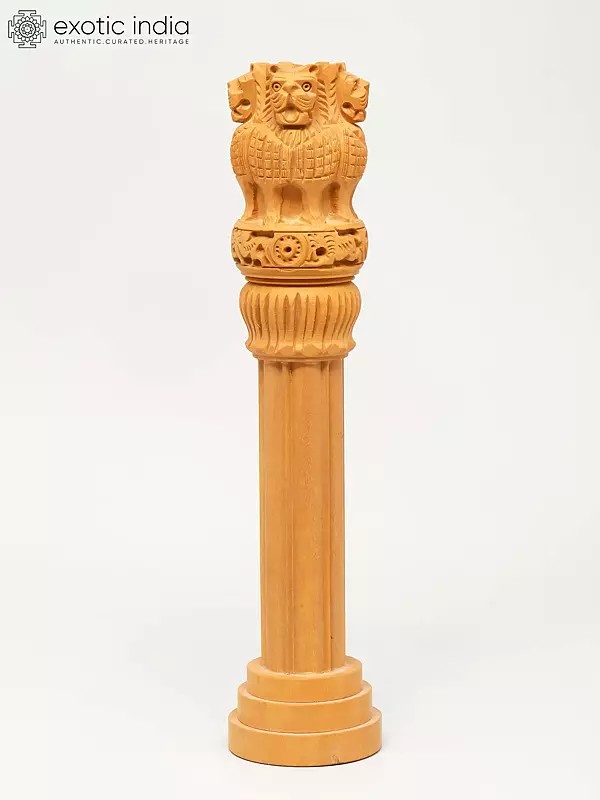 The National Emblem Of India - Ashoka Stambh | Handmade Home Decor Item