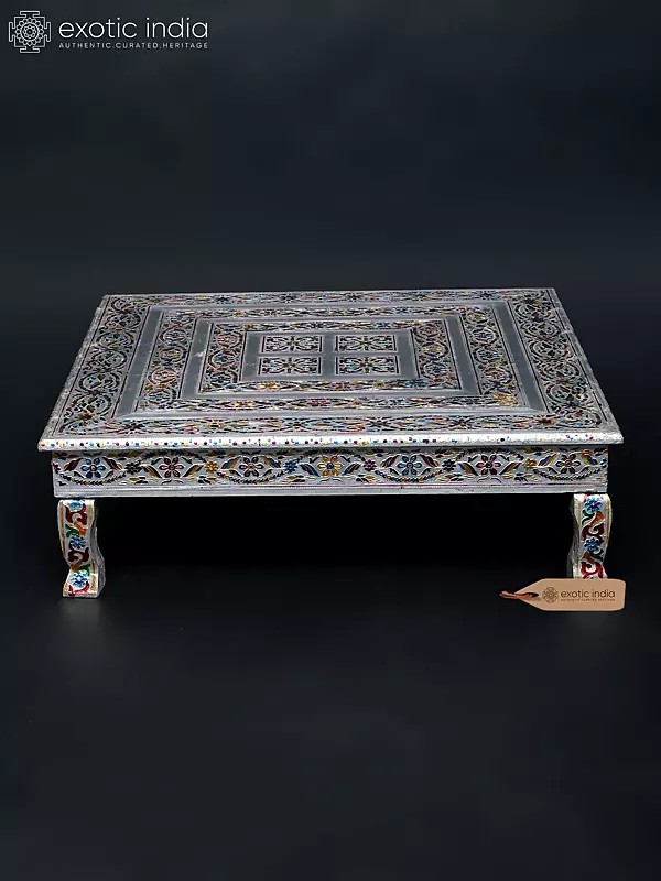 Decorated Puja Chowki