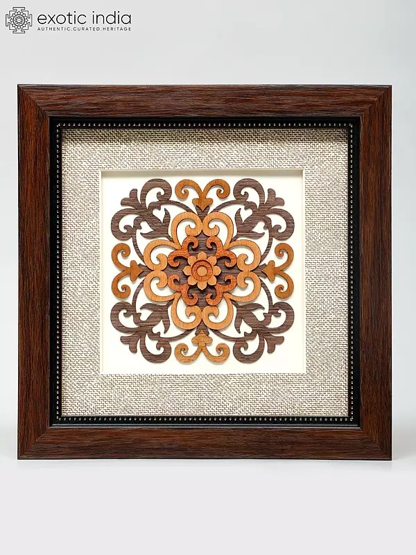 8" Designer Wood Frame | Wall Hanging | Home Decor