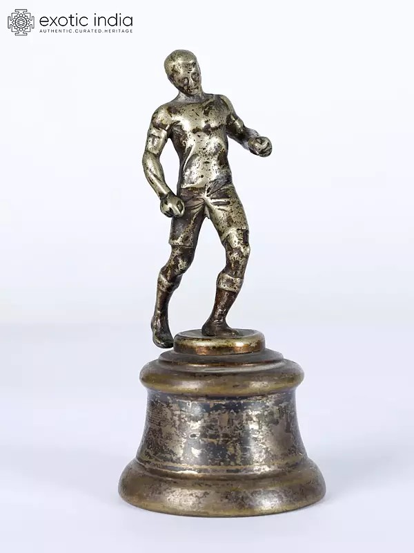 5" Vintage Bronze Football Trophy | Table ‎Decor Showpieces