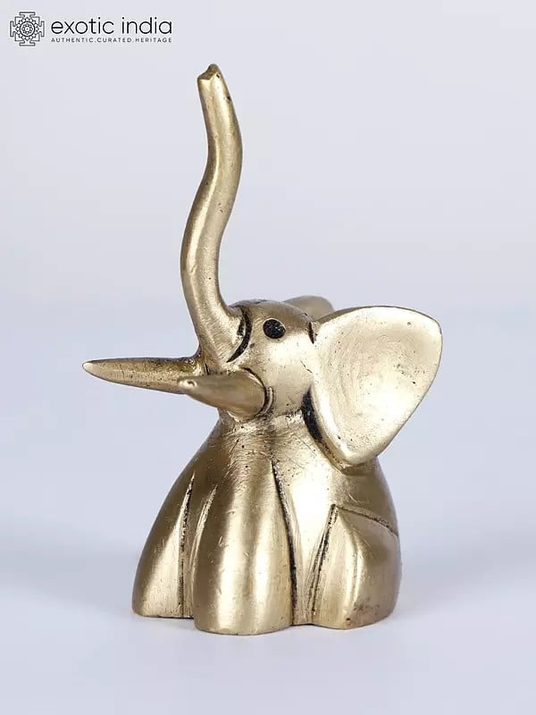 2" Small Cute Baby Elephant Figurine | Table Decor