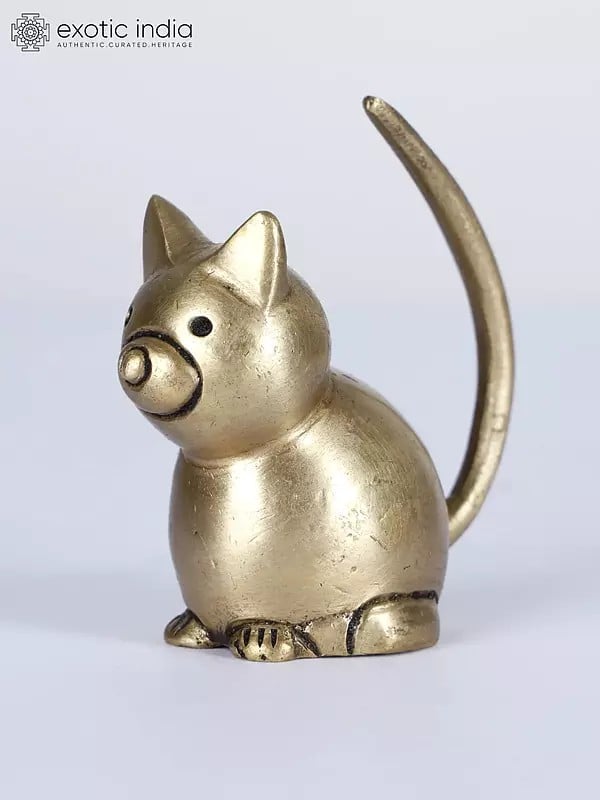 2" Small Cute Cat Figurine | Table Decor
