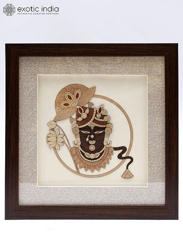 Shrinathji Wood Art | Wall Hanging Frame