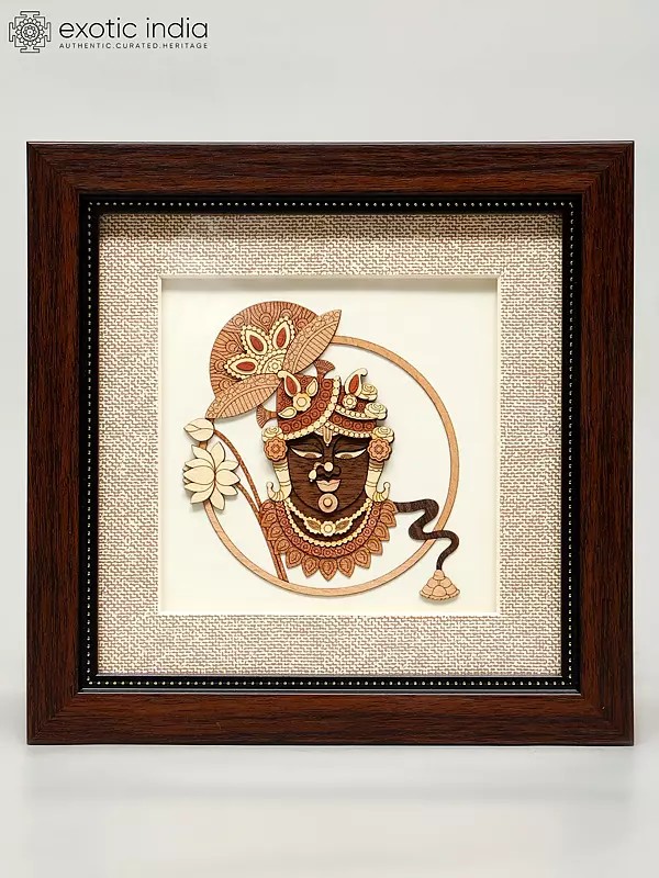 Shrinathji Wood Art | Wall Hanging Frame