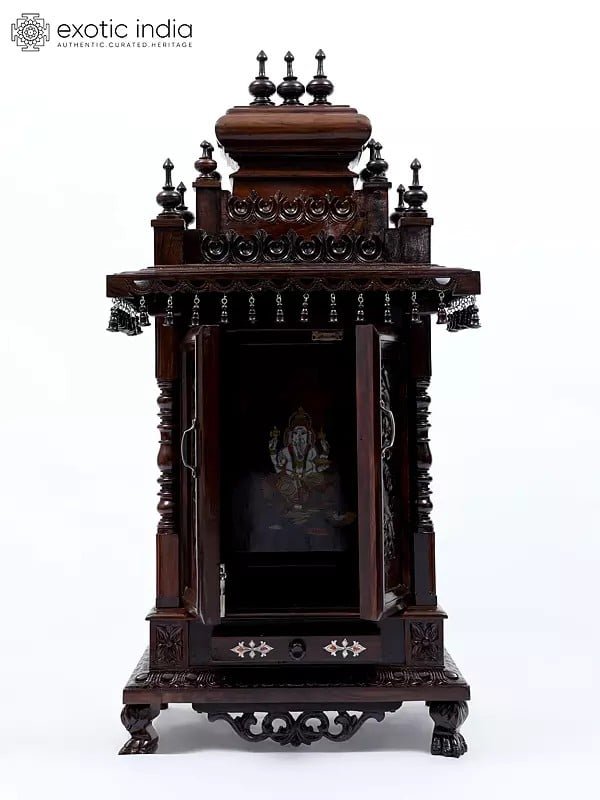 43" Designer Ganesha Temple with Double Doors