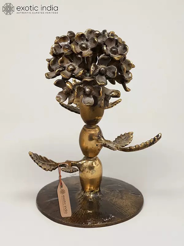 7" Brass Table Tree | Decorative Item
