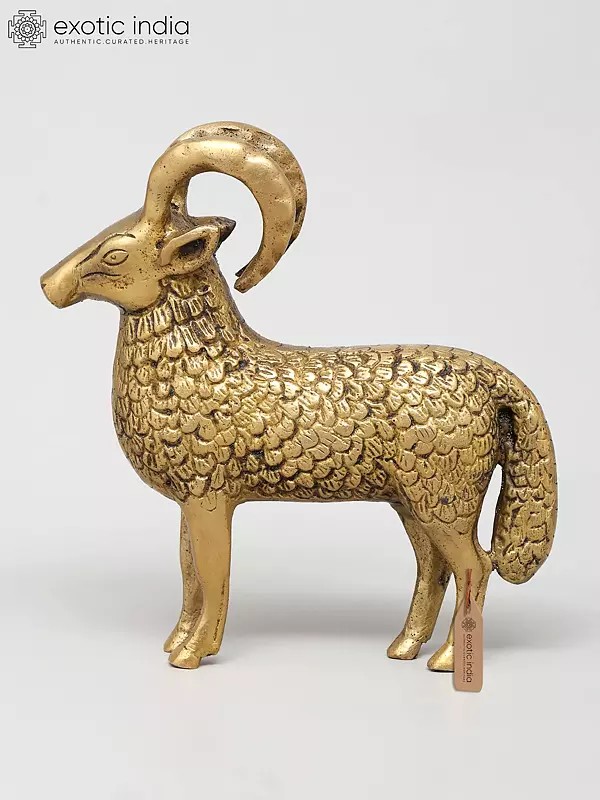 6" Small Decorative Sheep Figurine | Table Decor