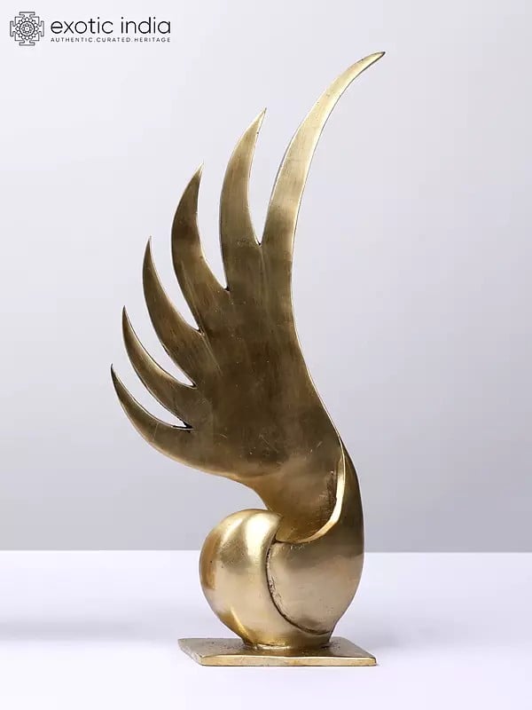 11" Stylish Brass Trophy | Table Deocr