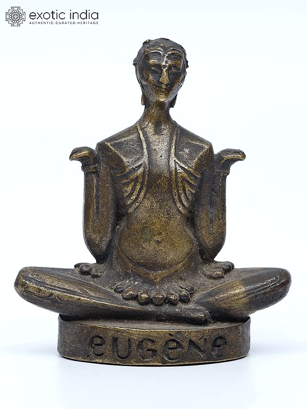 3" Bronze Yoga Lady