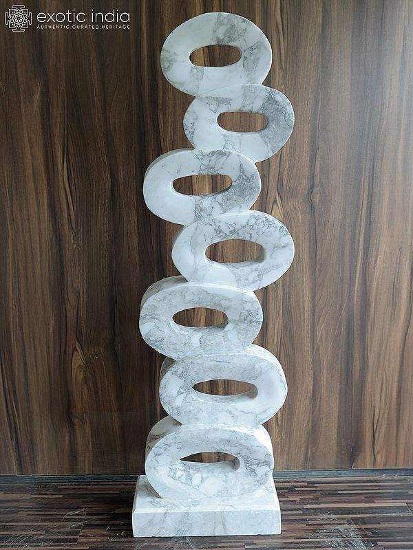 Ripples of Being: A Meditation in Marble