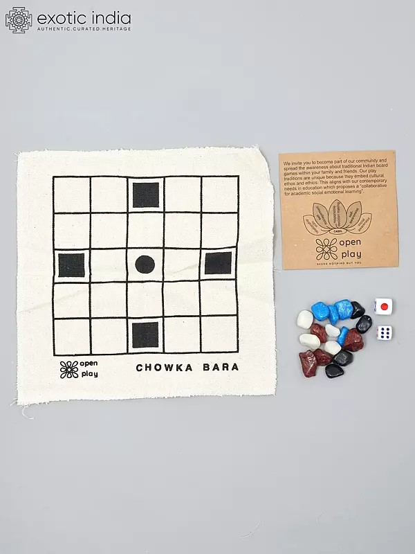 Chowka Bara (Ashta Chamma) | Traditional Indian Board Game Set