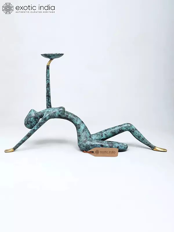 27" Graceful Offering Lady Candle Holder | Home Decor