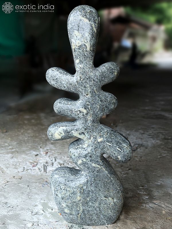 57" Abstract Modern Art | Home Decor | Marble Sculpture | Exquisite Indian Art
