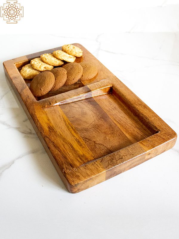 Mango Wood Oblique Platter