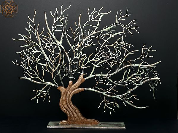 Large Tree With Branches | Iron And Wood  Home Decor