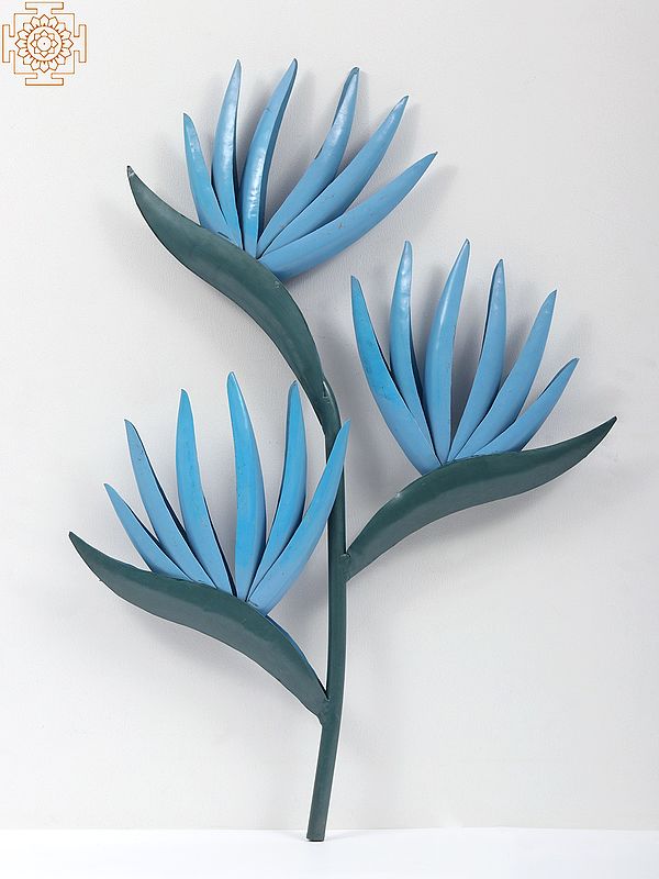 33" Bird of Paradise Flower Wall Art