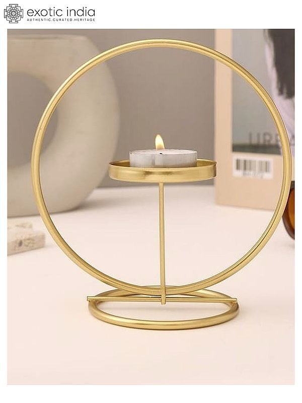 Attractive Brass Candle Stand | Home Temple Decor