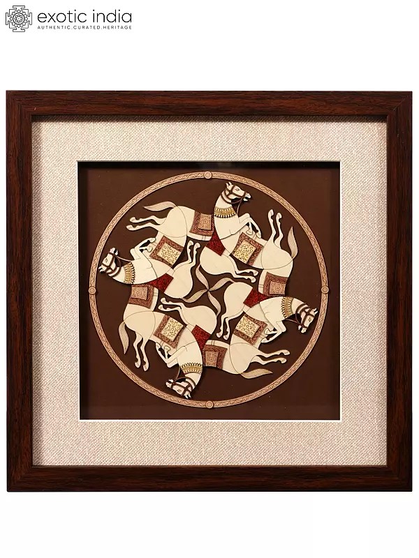 The Horse-Puzzle | Wall Hanging