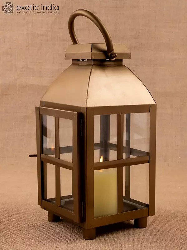 Home Decor Lamp With Iron And Glass | For Home And Decor