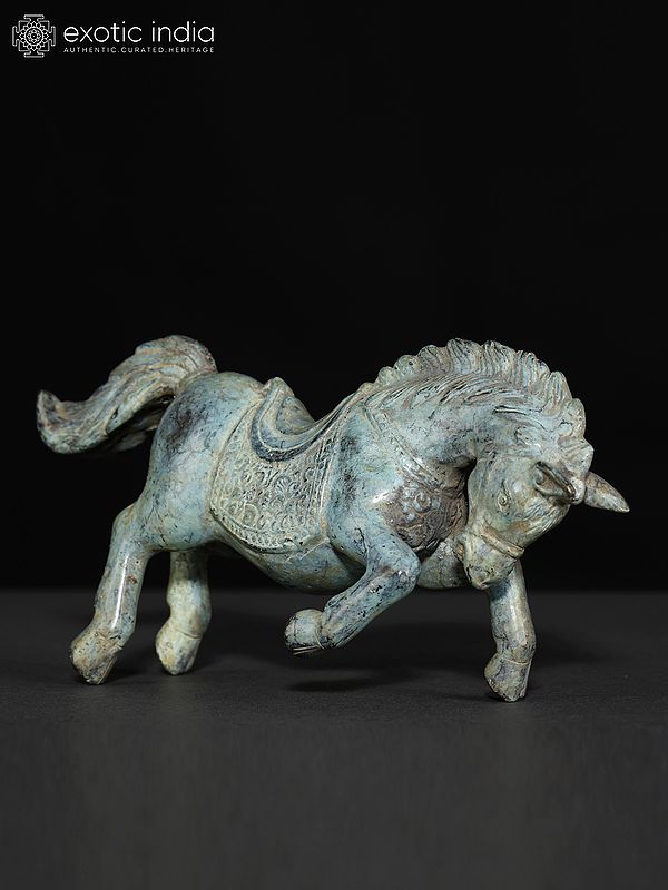 7" Running Horse Figurine | Table Decor