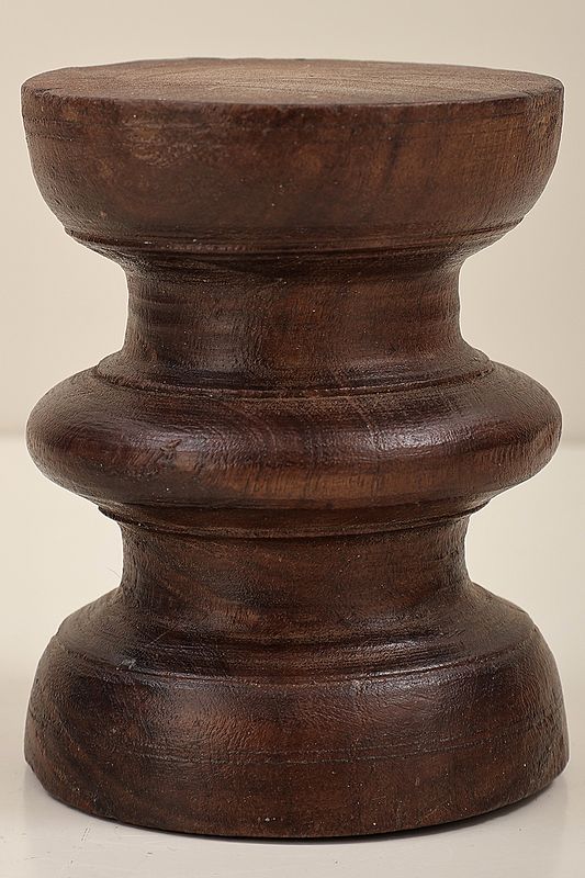 4" Small Candle Stand | Wooden Candle stand | Handmade Art | Made In India