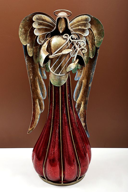 21" Handmade  Angel for Nativity Scene