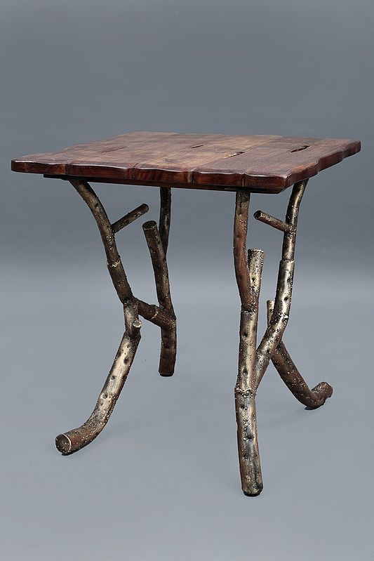 24" Wooden Stylish Table | Handmade