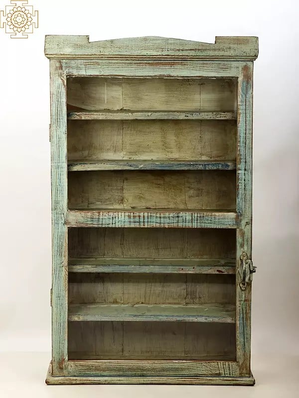 39" Vintage Wooden Cabinet | Handmade