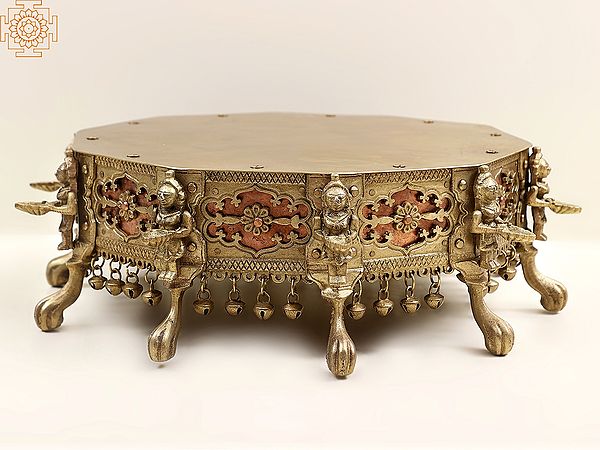 Deepalakshmi Chowki (Pedestal) with Ghungroo