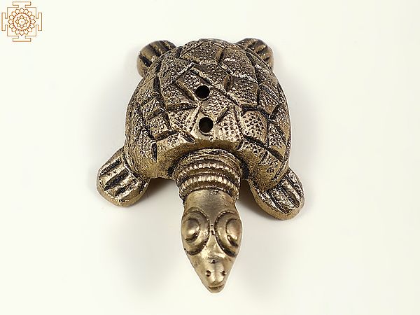 1" Small Brass Tortoise