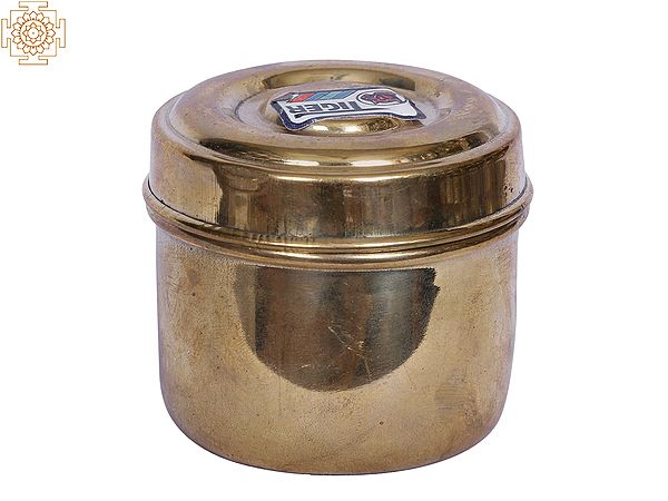 2" Container in Brass | Kitchen and Dining Utensils