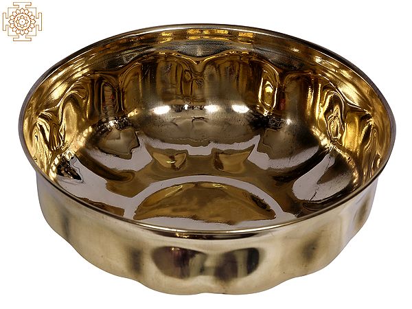 Small Brass Traditional Bowl