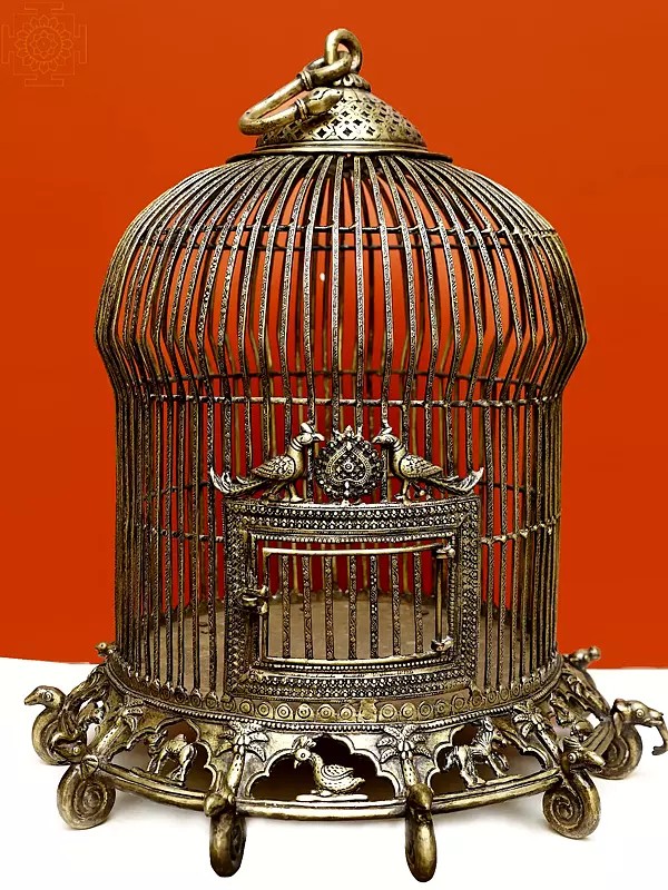 Brass Cage (Pinjara) | Home Decor