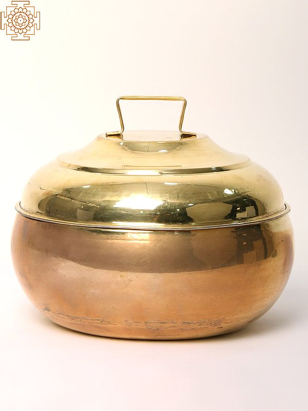 Bronze Container with Handle (Multiple Size)