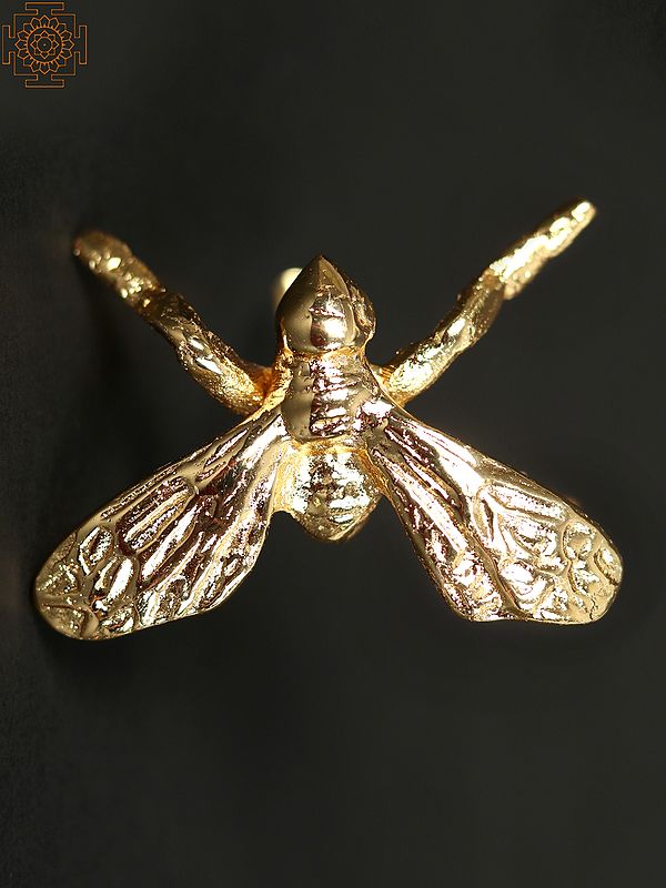 Brass Honey Bee Wall Decor