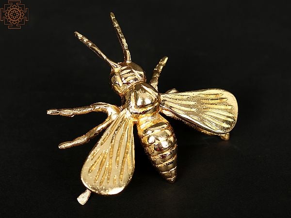 Brass Honey Bee Wall Decor