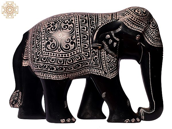 6" Small Elephant Statue