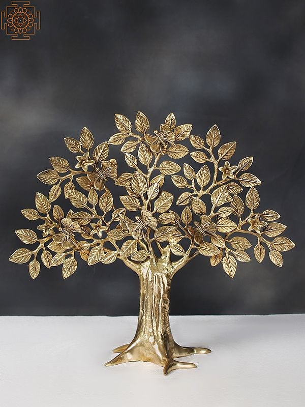 15" Brass Tree of Life