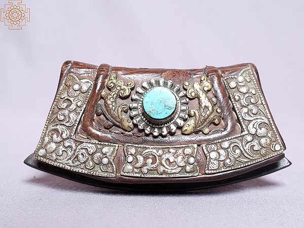Authentic Tibetan Pisces Match Box | Silver | From Nepal