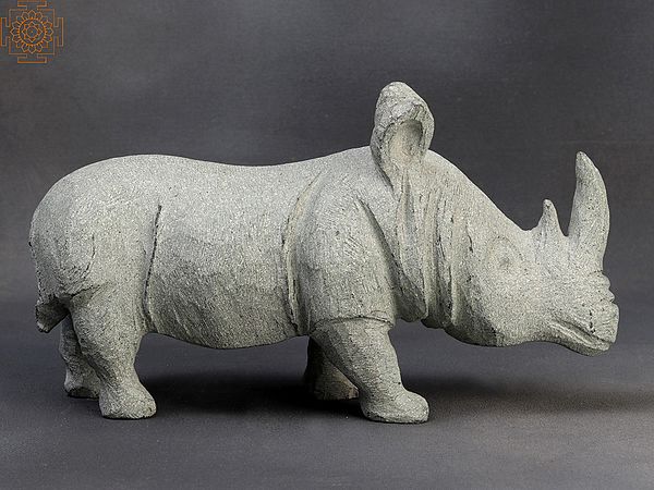 8" Rhinoceros | Granite Stone