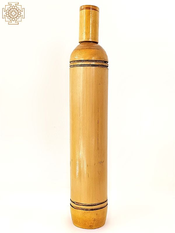 14" Bamboo Handmade Water Bottle - 750 ml
