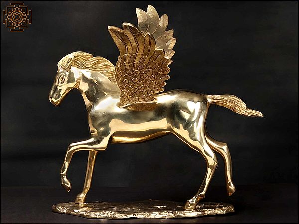 17'' Superfine Pegasus Figurines : Winged Divine Stallion