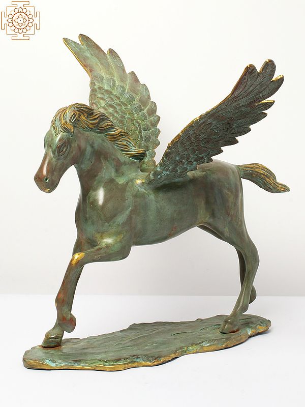 17'' Superfine Pegasus Figurines : Winged Divine Stallion