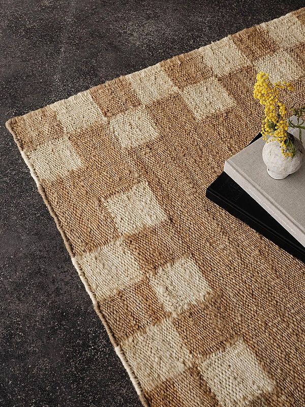Hemp Natural Fiber Jute Area Rug For Home Decor - Available