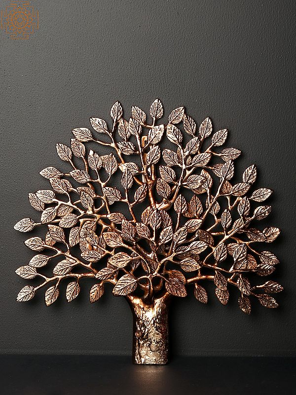 12'' Tree Of Life Wall Hanging | Brass