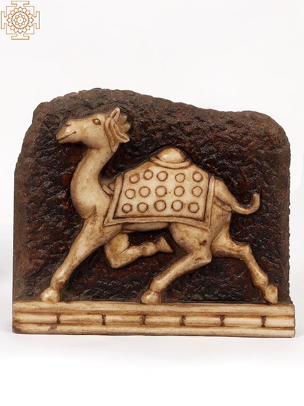 9" Camel in Marble | Decorative Showpiece