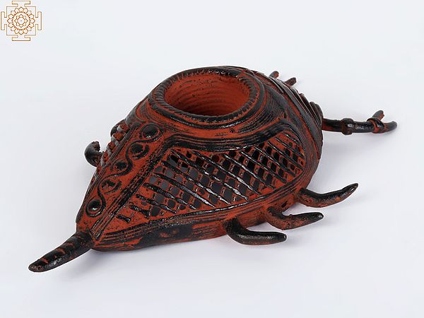 5" Tribal Crab Candle Stand | Home Decor
