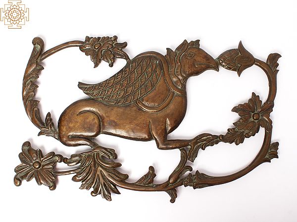 Bronze Griffin Wall Hanging for Wall Decor