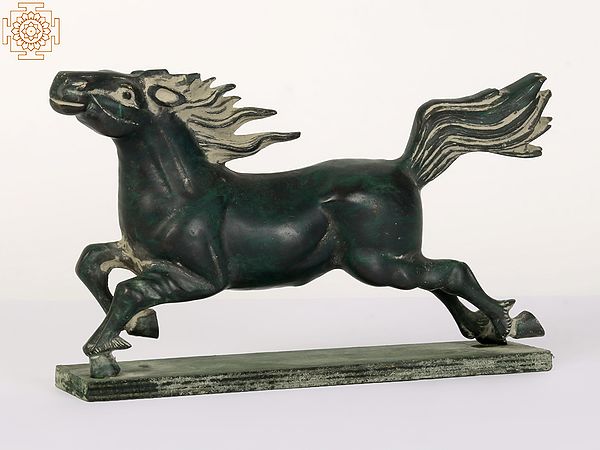 Runing Horse Brass Statue | Home Decor