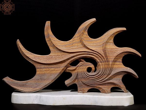 43" Unfolding Starfish | Modern Art Sculpture